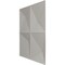 Ekena Millwork 19 5/8in. W x 19 5/8in. H Ellis EnduraWall Decorative 3D Wall Panel Covers 2.67 Sq. Ft. WP20X20ELCSV - alternate 4